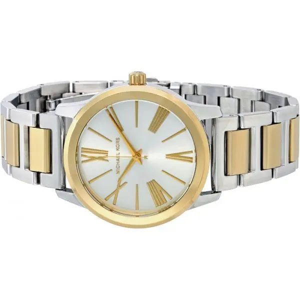  Shop Authentic Michael Kors Hartman Quartz White Dial Two Tone Steel Strap Watch For Women - MK3521 - Luxxuri
