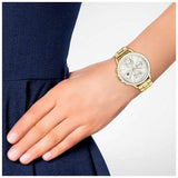  Shop Authentic Tommy Hilfiger Carly White Dial Gold Steel Strap Watch for Women - 1781786 - Luxxuri