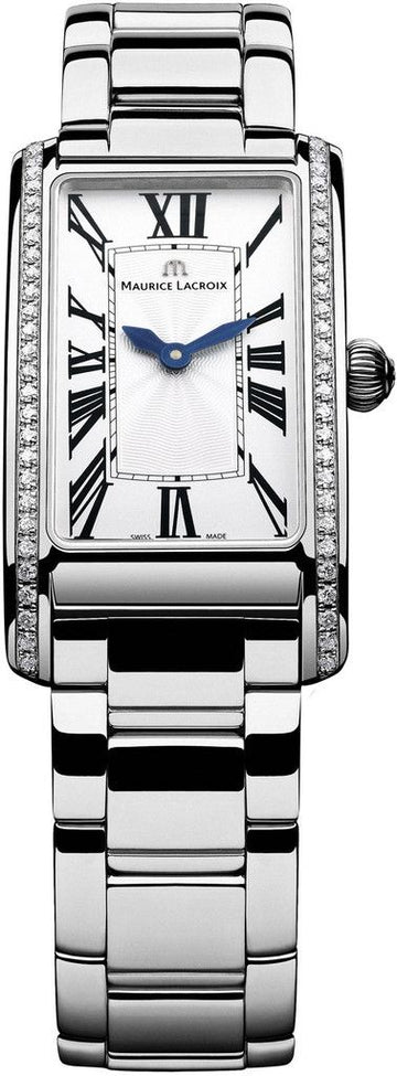  Shop Authentic Maurice Lacroix Fiaba Diamonds White Dial Silver Steel Strap Watch for Women - FA2164-SD532-118 - Luxxuri