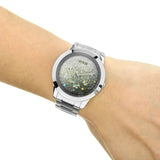  Shop Authentic Guess Crush Silver Dial Silver Steel Strap Watch For Women - GW0020L1 - Luxxuri