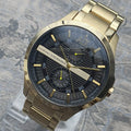  Shop Authentic Armani Exchange Hampton Chronograph Black Dial Gold Steel Strap Watch For Men - AX2122 - Luxxuri