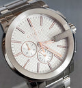  Shop Authentic Gucci G Chrono Chronograph Silver Dial Silver Steel Strap Watch For Men - YA101201 - Luxxuri