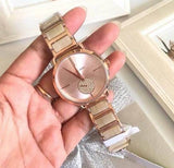  Shop Authentic Michael Kors Portia Quartz Rose Gold Dial Rose Gold Steel Strap Watch For Women - MK3678 - Luxxuri