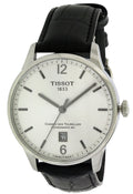  Shop Authentic Tissot Chemin Des Tourelles Powermatic 80 Silver Dial Black Leather Strap Watch For Men - T099.407.16.037.00 - Luxxuri