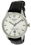  Shop Authentic Tissot Chemin Des Tourelles Powermatic 80 Silver Dial Black Leather Strap Watch For Men - T099.407.16.037.00 - Luxxuri