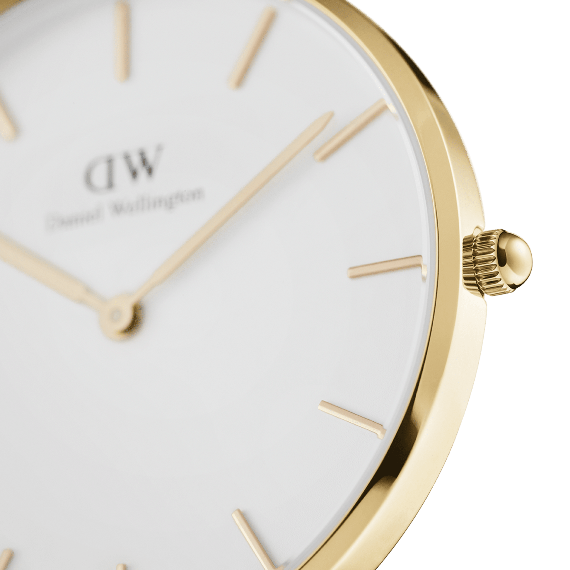  Shop Authentic Daniel Wellington Classic Petite White Dial Gold Mesh Bracelet Watch For Women - DW00100348 - Luxxuri