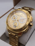  Shop Authentic Versace Dylos Chronograph Gold Dial Gold Steel Strap Watch for Men - VQC040015 - Luxxuri