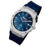  Shop Authentic Salvatore Ferragamo F-80 Classic Blue Dial Blue Leather Strap Watch for Men - SFDT00719 - Luxxuri