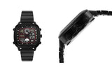  Shop Authentic Fossil Retro Analog-Digital Black Dial Black Steel Strap Watch for Men - FS5891 - Luxxuri
