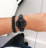  Shop Authentic Emporio Armani Ceramica Black Dial Black Ceramic Strap Watch For Women - AR1487 - Luxxuri