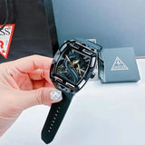  Shop Authentic Guess Legend Analog Black Dial Black Rubber Strap Watch For Men - GW0648G1 - Luxxuri