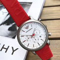  Shop Authentic Emporio Armani Luigi Chronograph White Dial Red Rubber Strap Watch For Men - AR11021 - Luxxuri