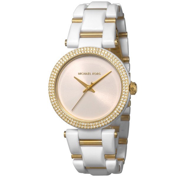  Shop Authentic Michael Kors Delray Rose Gold Dial White Steel Strap Watch for Women - MK4315 - Luxxuri