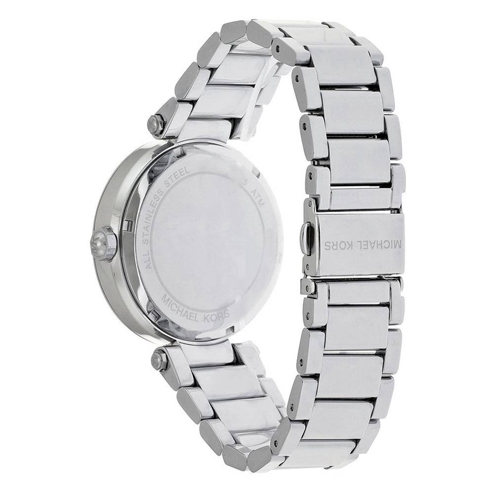  Shop Authentic Michael Kors Parker Silver Dial Silver Steel Strap Watch for Women - MK5925 - Luxxuri