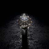  Shop Authentic Tag Heuer Carrera Chronograph Black Dial Black Leather Strap Watch for Men - CBN2A5A.FC6481 - Luxxuri