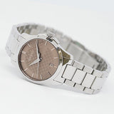  Shop Authentic Gucci G Timeless Brown Dial Silver Steel Strap Watch For Women - YA126526 - Luxxuri