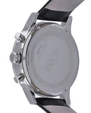  Shop Authentic Hugo Boss Aeroliner Chronograph Black Dial Black Leather Strap Watch For Men - 1512448 - Luxxuri