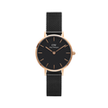  Shop Authentic Daniel Wellington Classic Bayswater Black Dial Black NATO Strap Watch For Women - DW00100281 - Luxxuri