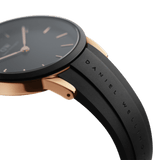  Shop Authentic Daniel Wellington Iconic Motion Black Dial Black Rubber Strap Watch For Men - DW00100425 - Luxxuri