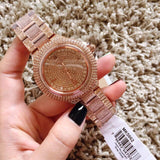  Shop Authentic Michael Kors Camille Crystal Rose Gold Dial Rose Gold Steel Strap Watch for Women - MK5862 - Luxxuri