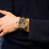  Shop Authentic Guess Frontier Crystals Black Dial Black Silicone Strap Watch For Men - W1132G1 - Luxxuri