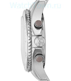  Shop Authentic Marc Jacobs Rock Chronograph Mother of Pearl Grey Dial Silver Steel Strap Watch for Women - MBM3250 - Luxxuri