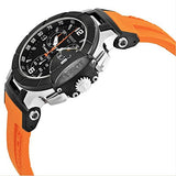  Shop Authentic Tissot T Race Chronograph Black Dial Orange Rubber Strap Watch for Women - T048.217.27.057.00 - Luxxuri