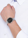  Shop Authentic Emporio Armani Classic Quartz Black Dial Silver Steel Strap Watch For Men - AR11161 - Luxxuri