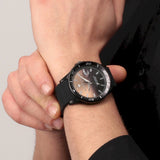  Shop Authentic Maserati SFIDA Quartz Black Dial Black Rubber Strap Watch For Men - R8851140001 - Luxxuri