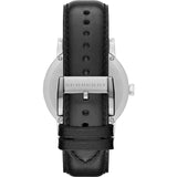  Shop Authentic Burberry The City White Dial Black Leather Strap Watch for Men - BU9008 - Luxxuri