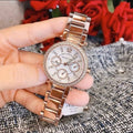  Shop Authentic Michael Kors Parker White Dial Rose Gold Steel Strap Watch for Women - MK5616 - Luxxuri