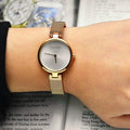  Shop Authentic Calvin Klein Authentic White Dial Silver Mesh Bracelet Watch for Women - K8G23126 - Luxxuri