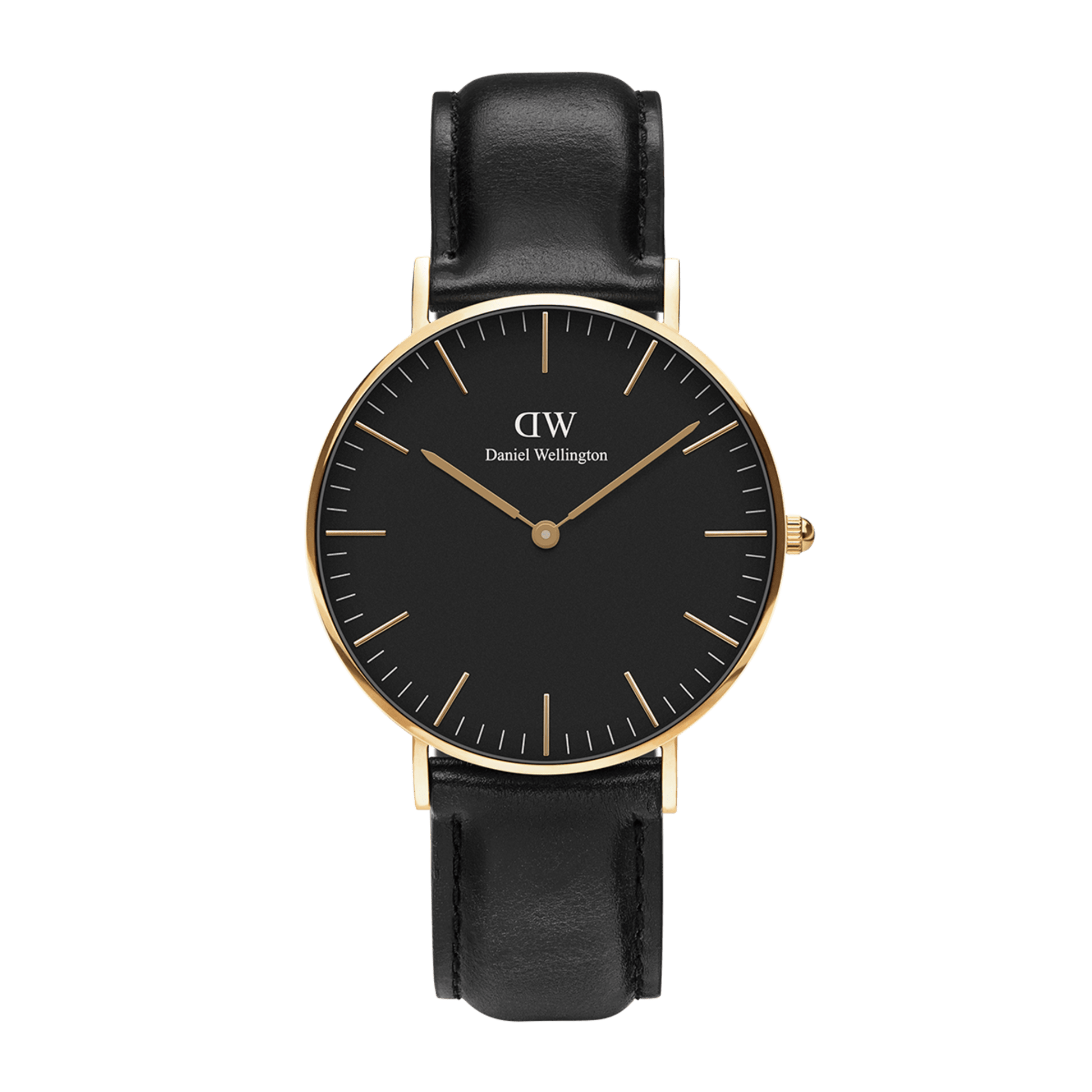  Shop Authentic Daniel Wellington Classic Reading Black Dial Black Leather Strap Watch For Men - DW00100129 - Luxxuri