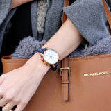  Shop Authentic Fossil Original Boyfriend Chronograph White Dial Navy Blue Leather Strap Watch for Women - ES3838 - Luxxuri