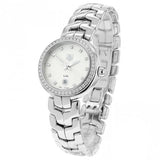 Shop Authentic Tag Heuer Link Diamonds Silver Dial Silver Steel Strap Watch for Women - WAT1414.BA0954 - Luxxuri