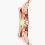  Shop Authentic Michael Kors Whitney Chronograph Rose Gold Dial Rose Gold Steel Strap Watch For Women - MK6730 - Luxxuri