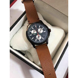  Shop Authentic Gucci G-Timeless Chronograph Black Dial Brown Leather Strap Watch For Men - YA126271 - Luxxuri