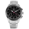  Shop Authentic Maserati Traguardo Analog Black Dial Stainless Steel Watch For Men - R8873612015 - Luxxuri