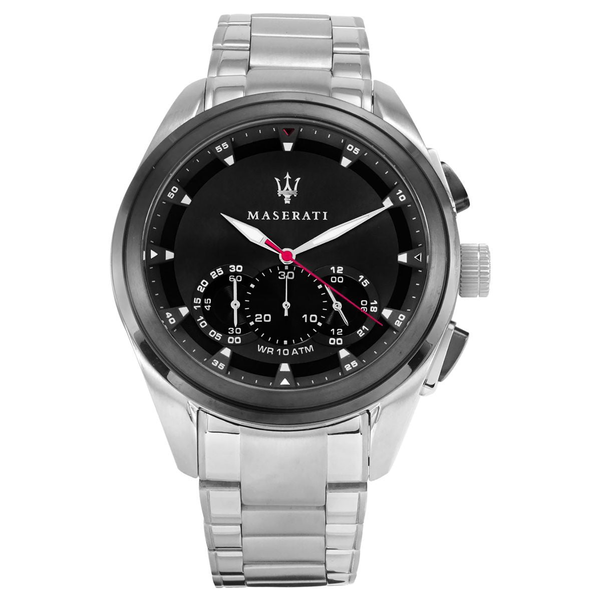  Shop Authentic Maserati Traguardo Analog Black Dial Stainless Steel Watch For Men - R8873612015 - Luxxuri
