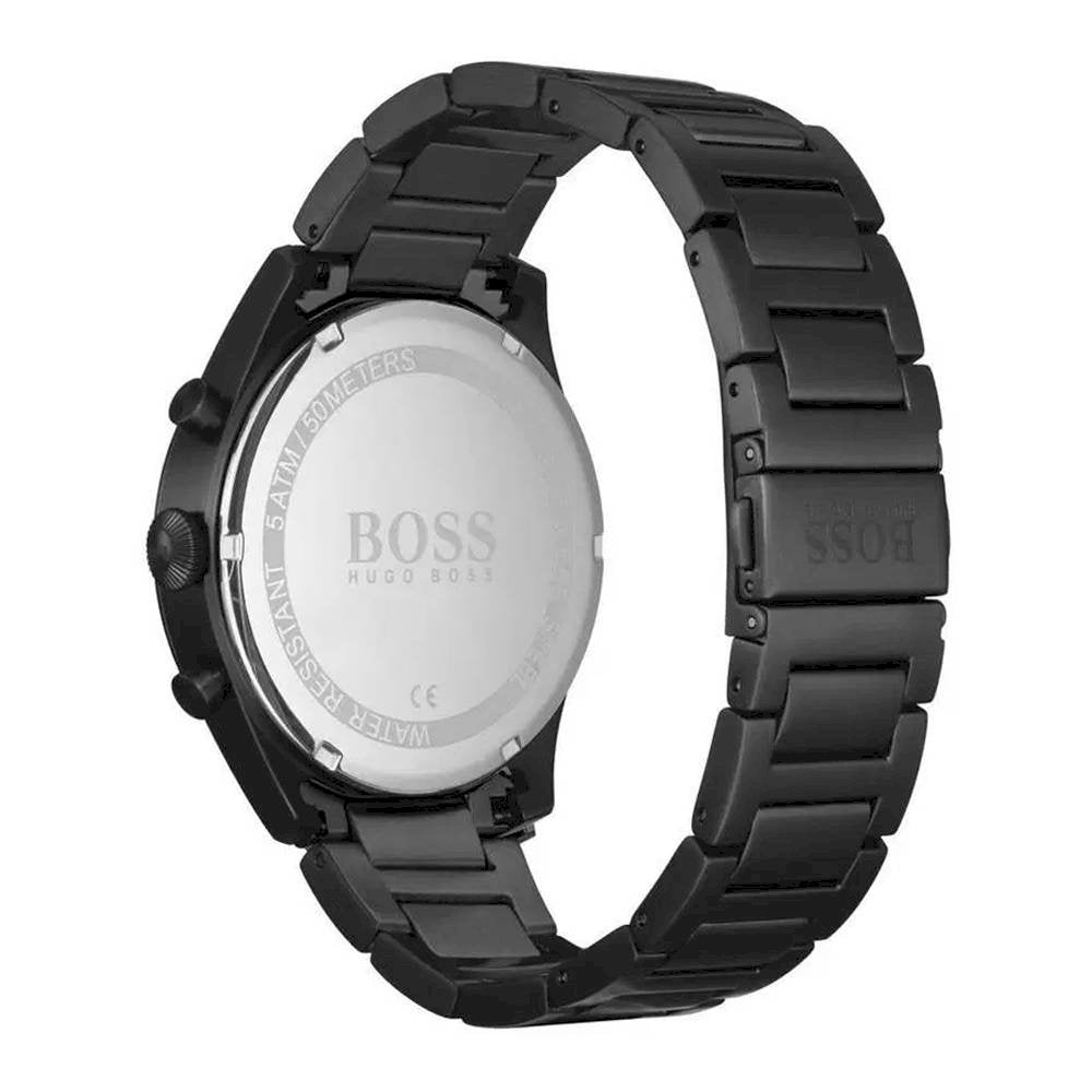  Shop Authentic Hugo Boss Pioneer Black Dial Black Steel Strap Watch for Men - 1513714 - Luxxuri