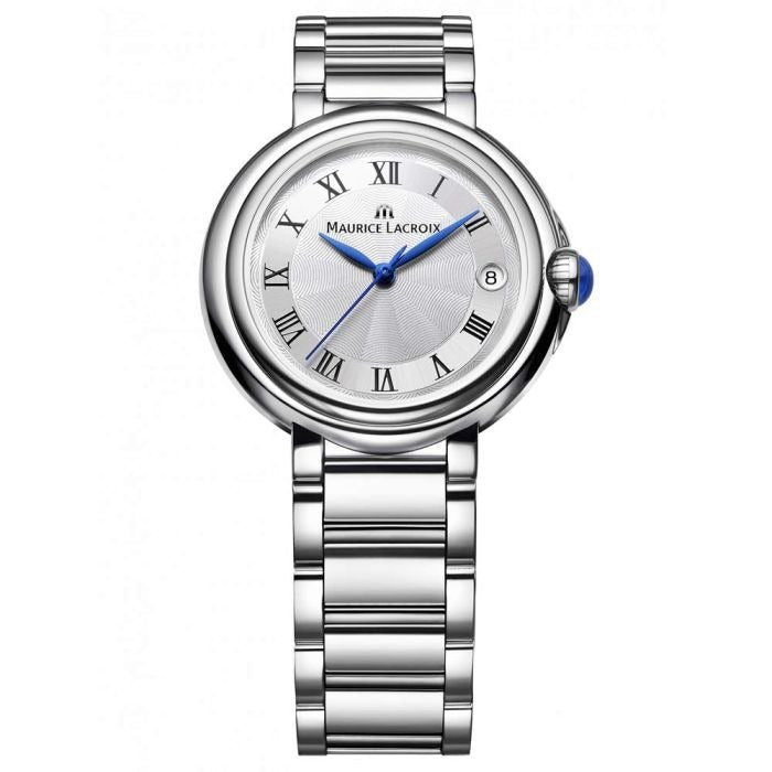 Maurice Lacroix Fiaba Silver Dial Silver Steel Strap Watch for Women - FA1004-SS002-110-1