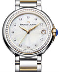  Shop Authentic Maurice Lacroix Fiaba Date Diamonds White Mother of Pearl Dial Two Tone Steel Strap Watch for Women - FA1007-PVP23-170-1 - Luxxuri
