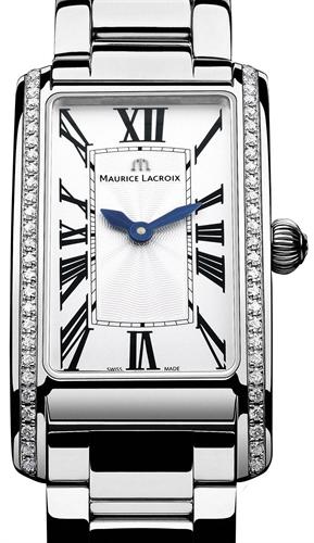  Shop Authentic Maurice Lacroix Fiaba Diamonds White Dial Silver Steel Strap Watch for Women - FA2164-SD532-118 - Luxxuri