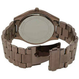 Shop Authentic Michael Kors Runway Quartz Brown Dial Brown Steel Strap Watch For Women - MK3418 - Luxxuri