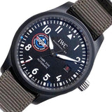  Shop Authentic IWC Pilot’s Watch Mark XVIII Top Gun Edition “SFTI” Black Dial Green Nylon Strap Watch for Men - IW324712 - Luxxuri