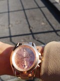  Shop Authentic Michael Kors Bradshaw Rose Gold Dial Rose Gold Steel Strap Watch for Women - MK5503 - Luxxuri