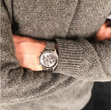  Shop Authentic Hugo Boss Companion Chronograph Grey Dial Silver Mesh Bracelet Watch For Men - 1513549 - Luxxuri
