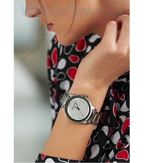  Shop Authentic Michael Kors Kinley Diamond Pave Silver Dial Silver Steel Strap Watch for Women - MK5996 - Luxxuri