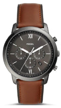  Shop Authentic Fossil Neutra Chronograph Grey Dial Brown Leather Strap Watch for Men - FS5512 - Luxxuri
