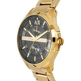  Shop Authentic Armani Exchange Hampton Chronograph Black Dial Gold Steel Strap Watch For Men - AX2122 - Luxxuri